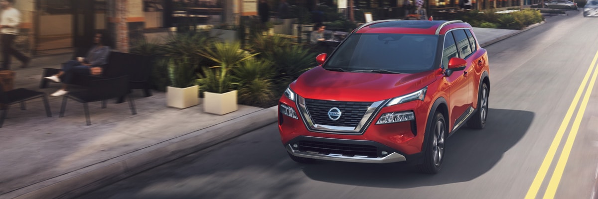2021 Nissan Rogue in Scarlet Ember Tintcoat