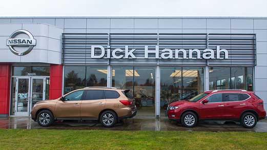 Dick Hannah Nissan Storefront