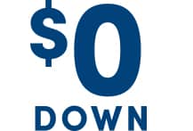$0 Down