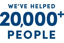 We've Helped Over 20,000 People