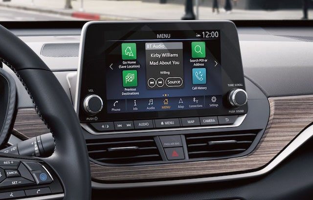 2022 Nissan Altima Touchscreen Display