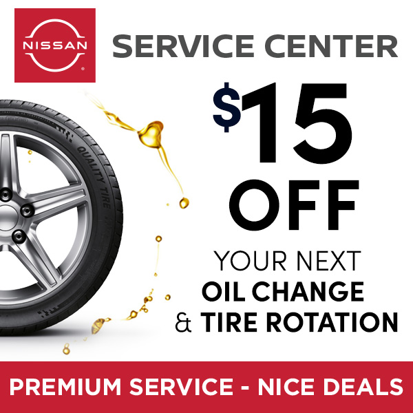 $15 Off Oil Change & Tire Rotation